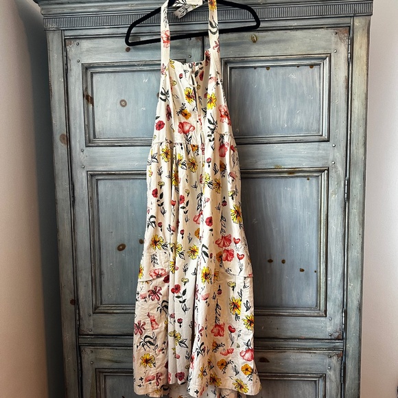 Daily Practice by Anthropologie Relaxed Midi Halter Dress Size XL - Picture 6 of 16